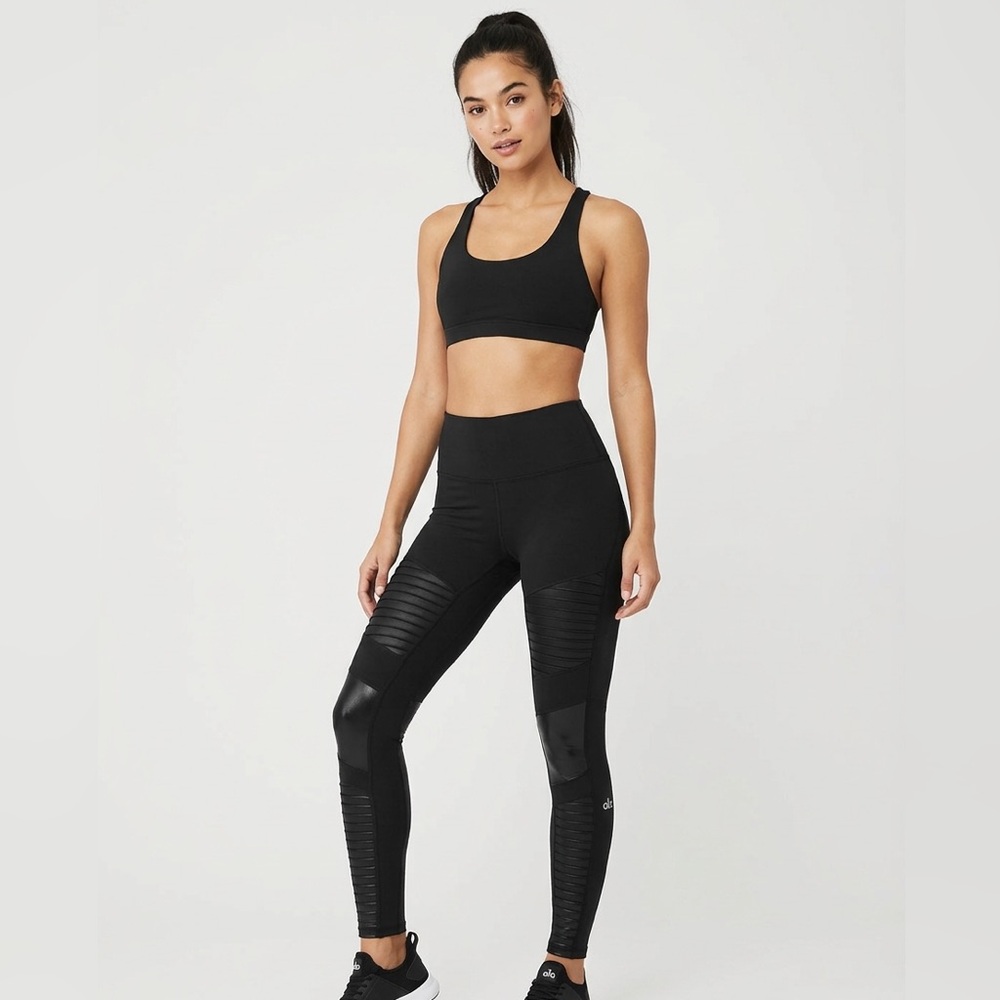 Alo Yoga High-Waist Moto Leggings NWOT SIZE SMALL
